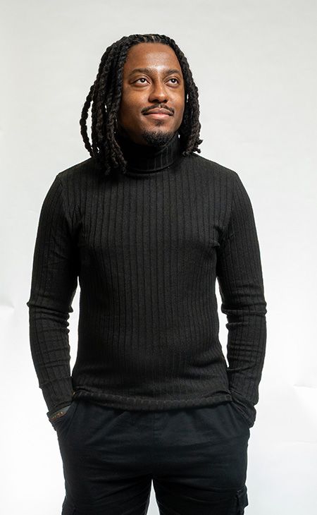 Illinois Tech student Cedric Nartey