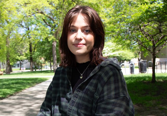 Illinois Tech student Emily Litovchenko